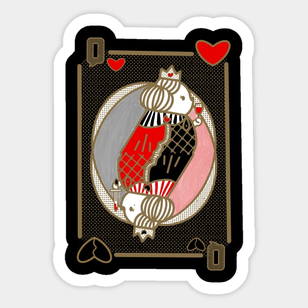 Heart & Dagger Sticker by Fluffymafi